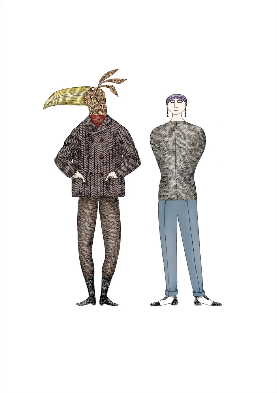 pomegranate-birthday-cards-edward-gorey-m-lange-funeste-geburtstag image 1
