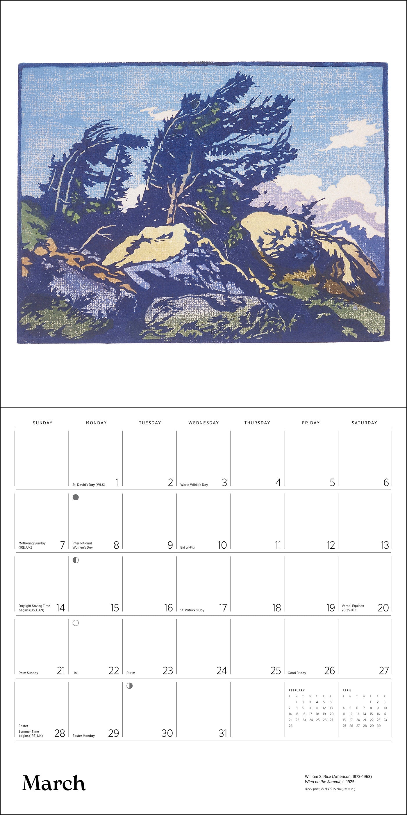 pomegranate-rice-block-prints-wandkalender-2027-landschaften image 5