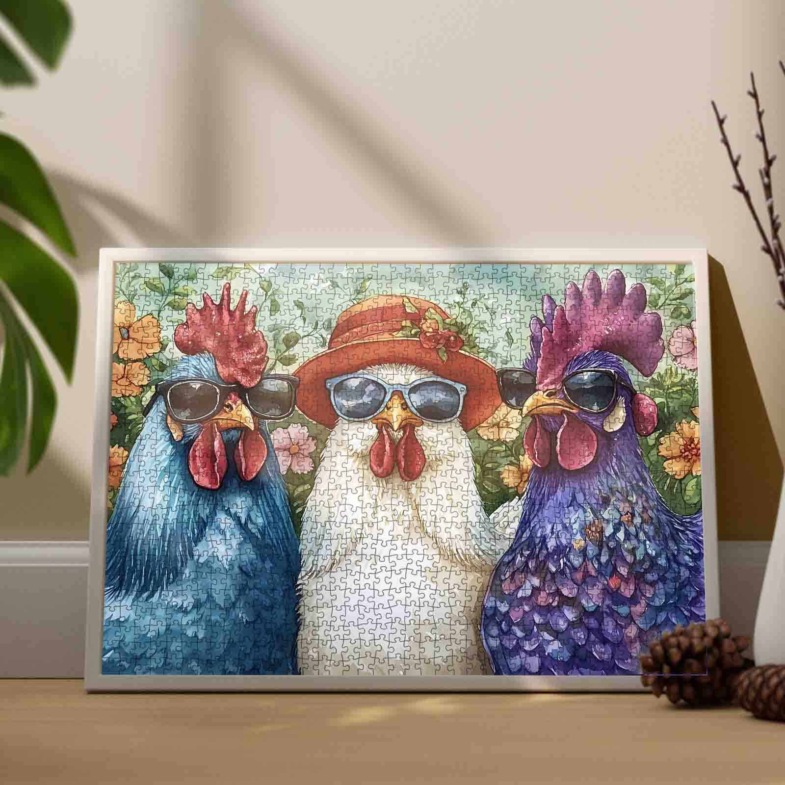 tucocoo-3-blue-roosters-puzzle-1000-teile-h-hne image 3