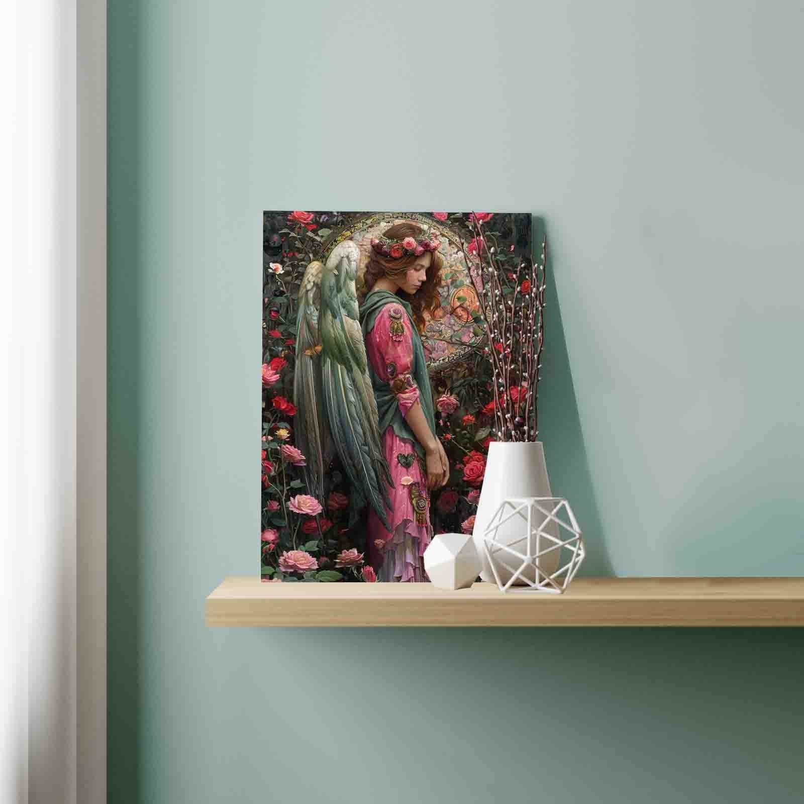 tucocoo-angel-in-floral-garden-malen-nach-zahlen-40x50-engel image 3