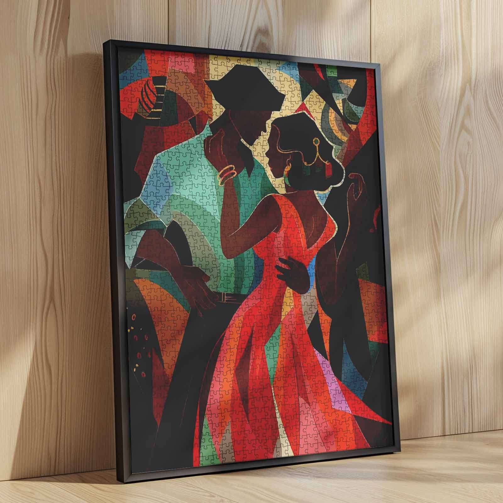 tucocoo-african-girl-boy-dancing-puzzle-1000-teile image 4