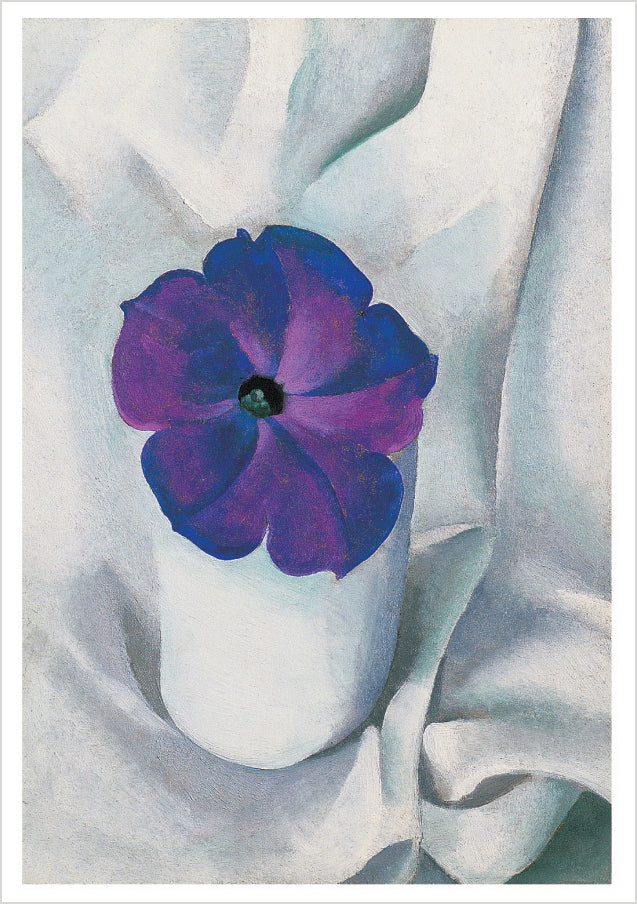 pomegranate-georgia-o-keeffe-petunias-gru-karten-10er-folio image 2