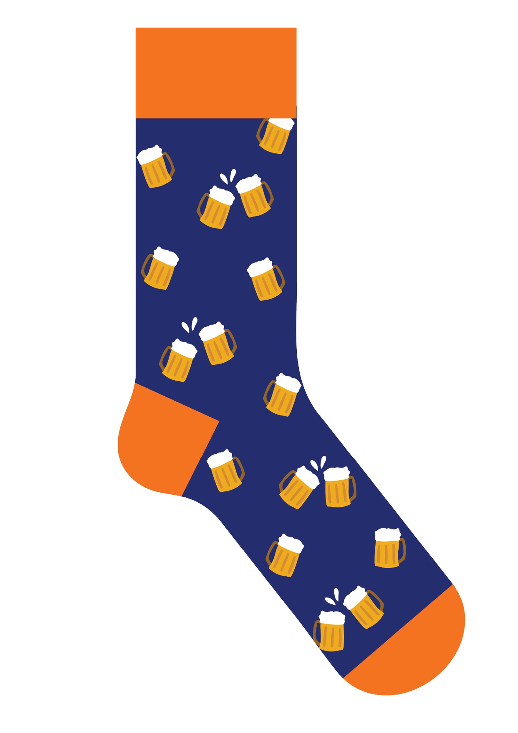 otter-house-sock-it-to-em-socken-beers-1-paar image 2