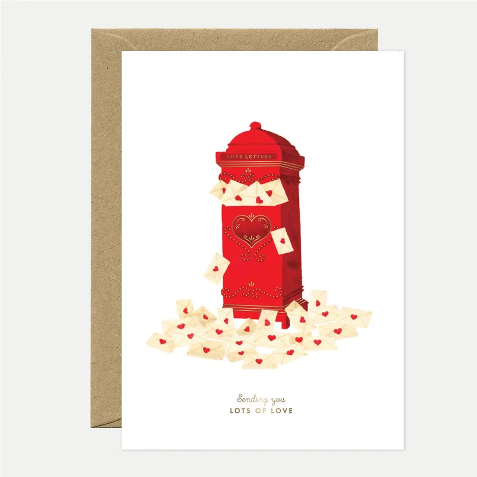 all-the-ways-to-say-love-mails-gru-karte-a6-goldfolie image 1