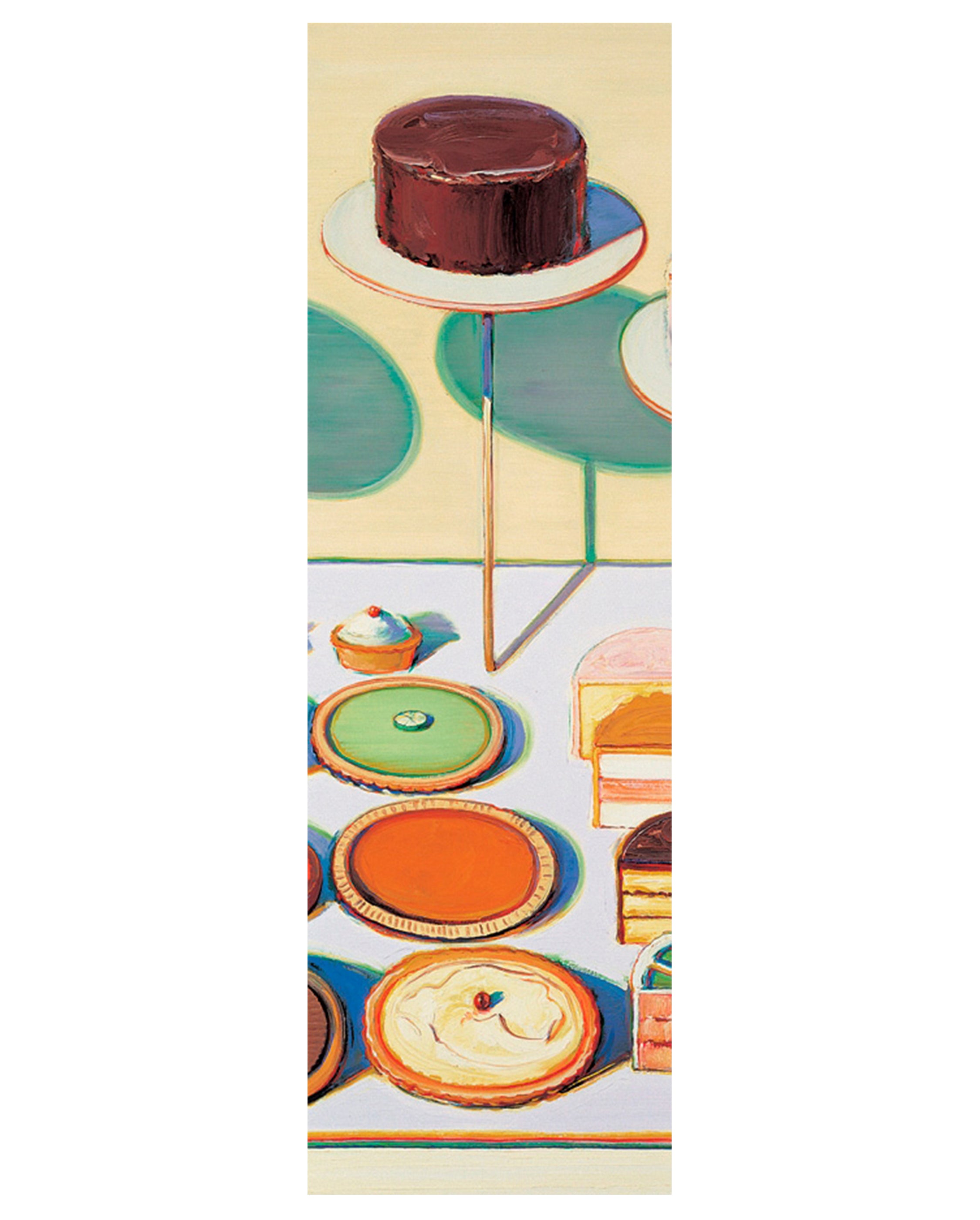 pomegranate-bookmarks-wayne-thiebaud-cakes-and-pies-lesezeichen-kuchenmotiv image 1