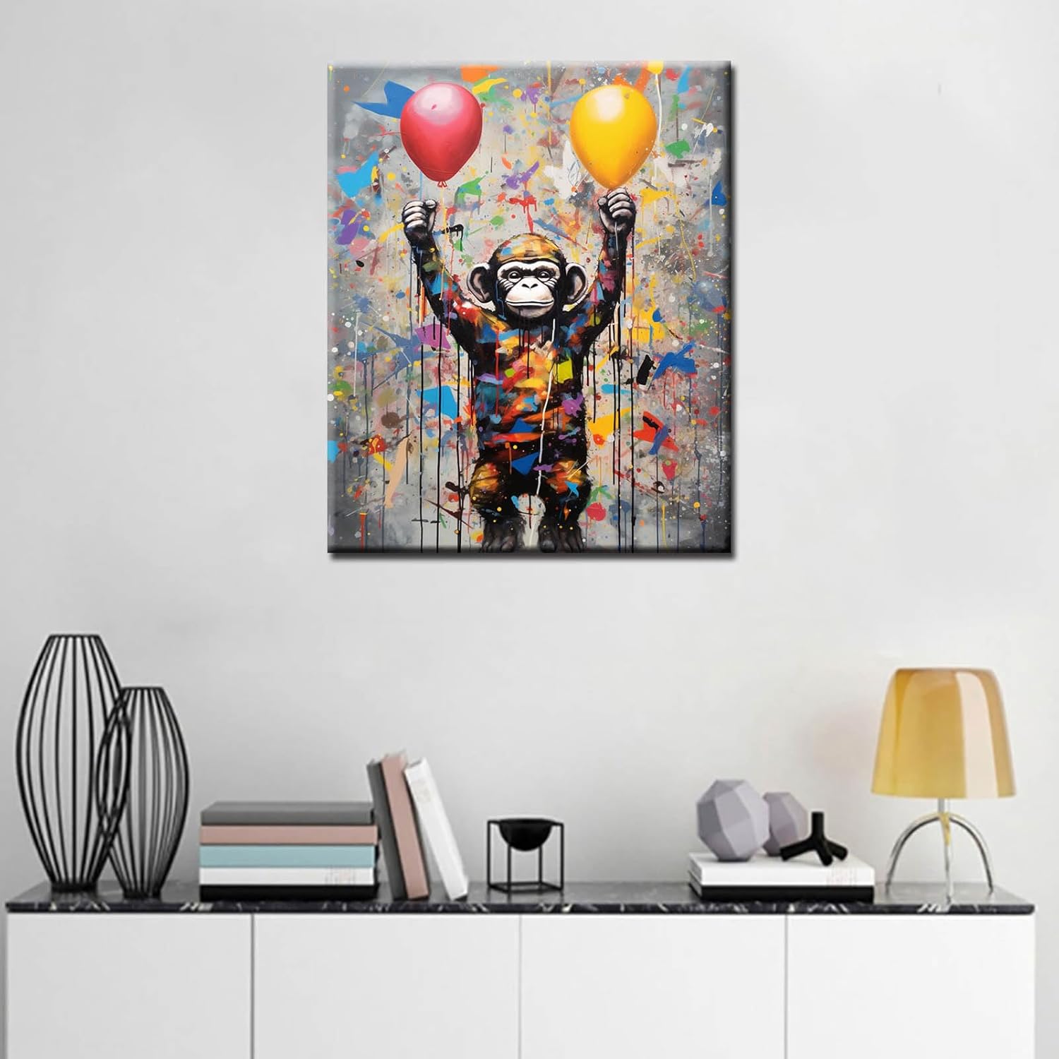 tucocoo-baby-gorilla-graffiti-malen-nach-zahlen-16x20 image 2