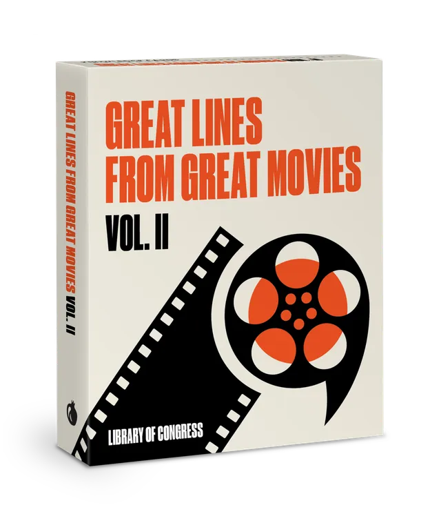 pomegranate-knowledge-cards-great-lines-movies-vol-ii-quizkarten-48-karten-film image 1