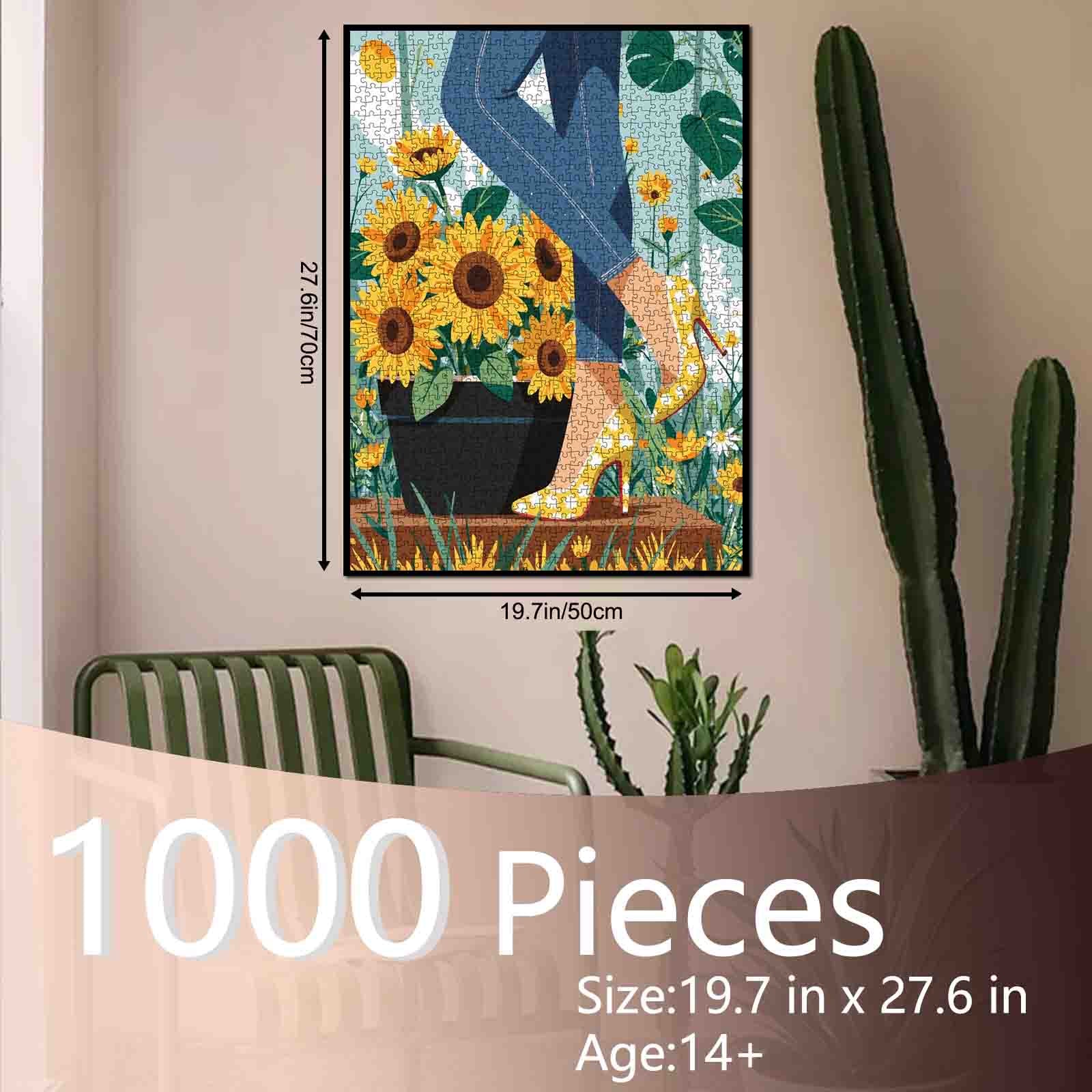 tucocoo-sunflower-elegance-puzzle-1000-teile-sonnenblumen image 5