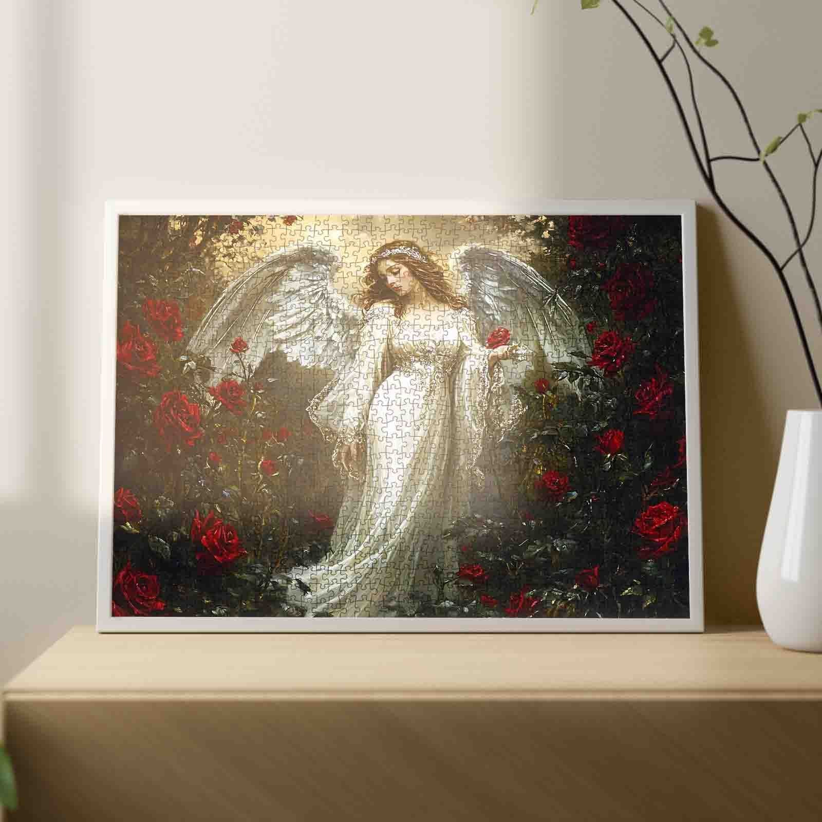 tucocoo-angelic-rose-guardian-puzzle-1000-teile-engel image 3