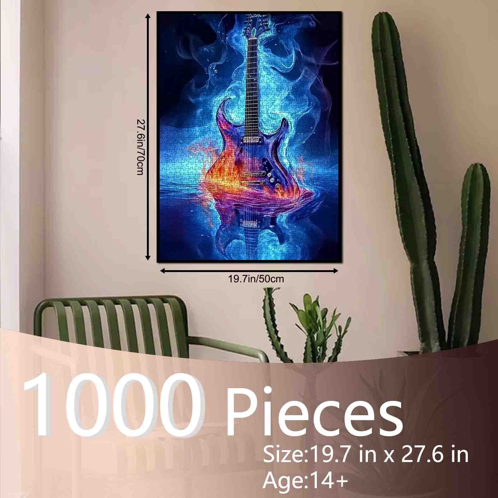 tucocoo-burning-electric-guitar-puzzle-1000-teile-gitarre image 5