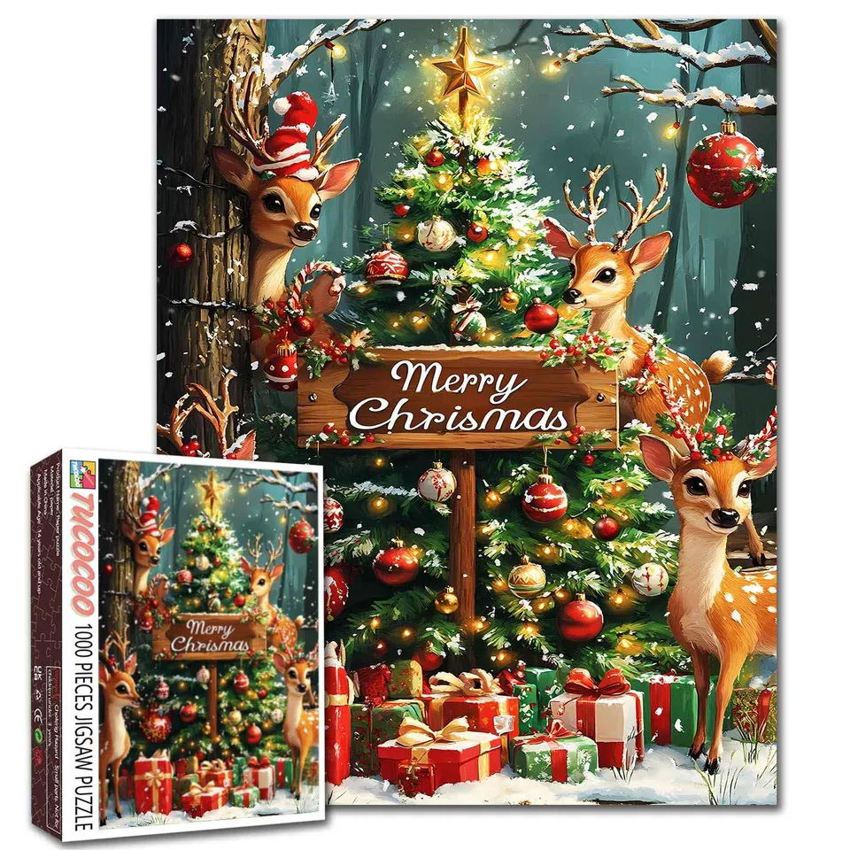 tucocoo-magical-reindeer-christmas-eve-puzzle-1000-teile image 1
