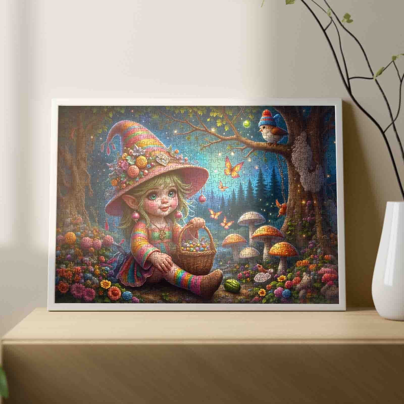tucocoo-enchanted-forest-elf-girl-puzzle-1000-teile-elfe image 3