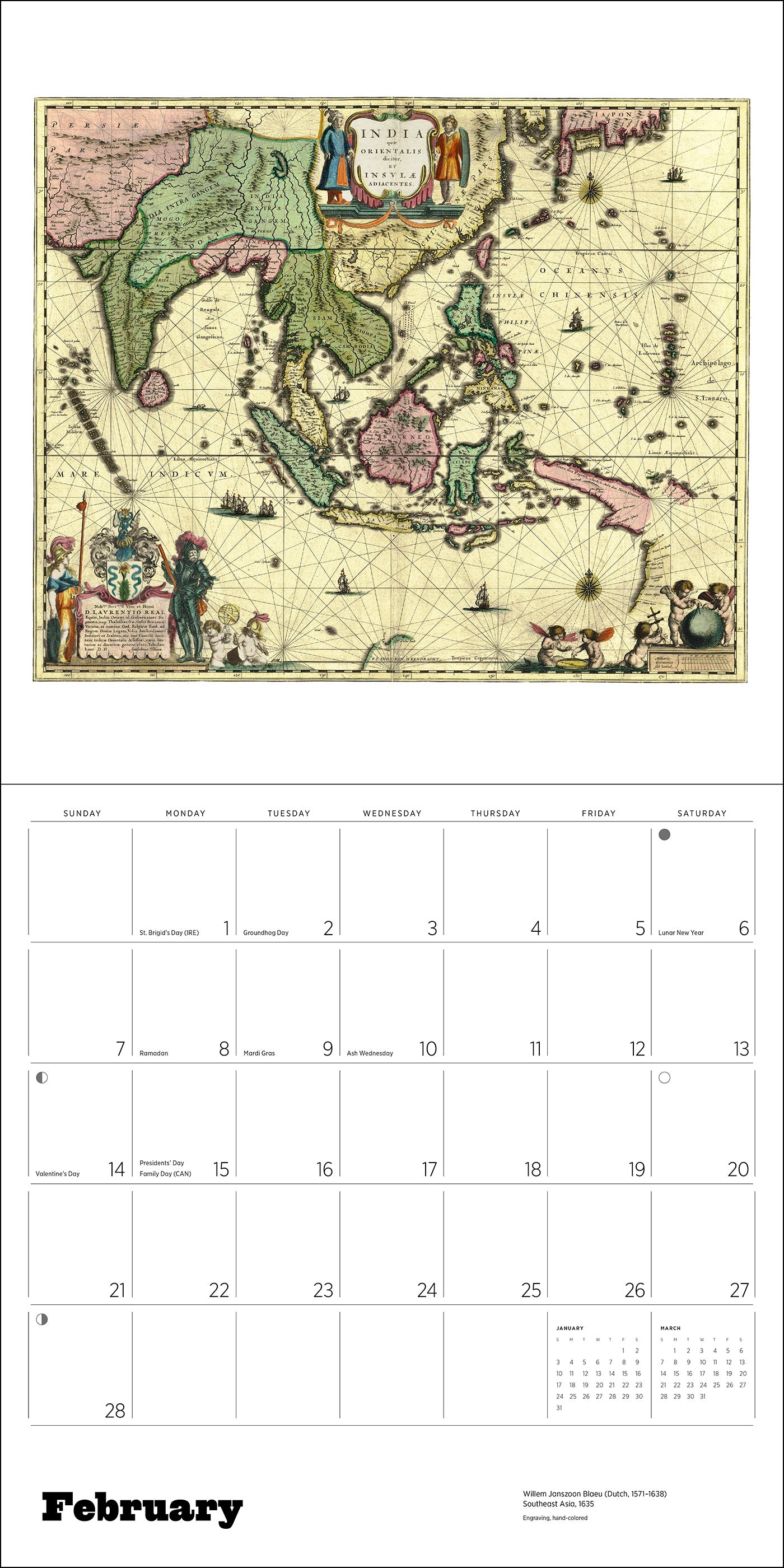 pomegranate-antique-maps-2027-wandkalender-geschichte image 3