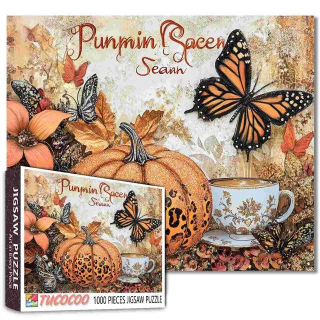 tucocoo-jigsaw-pumpkin-spice-puzzle-1000-teile-herbst image 1