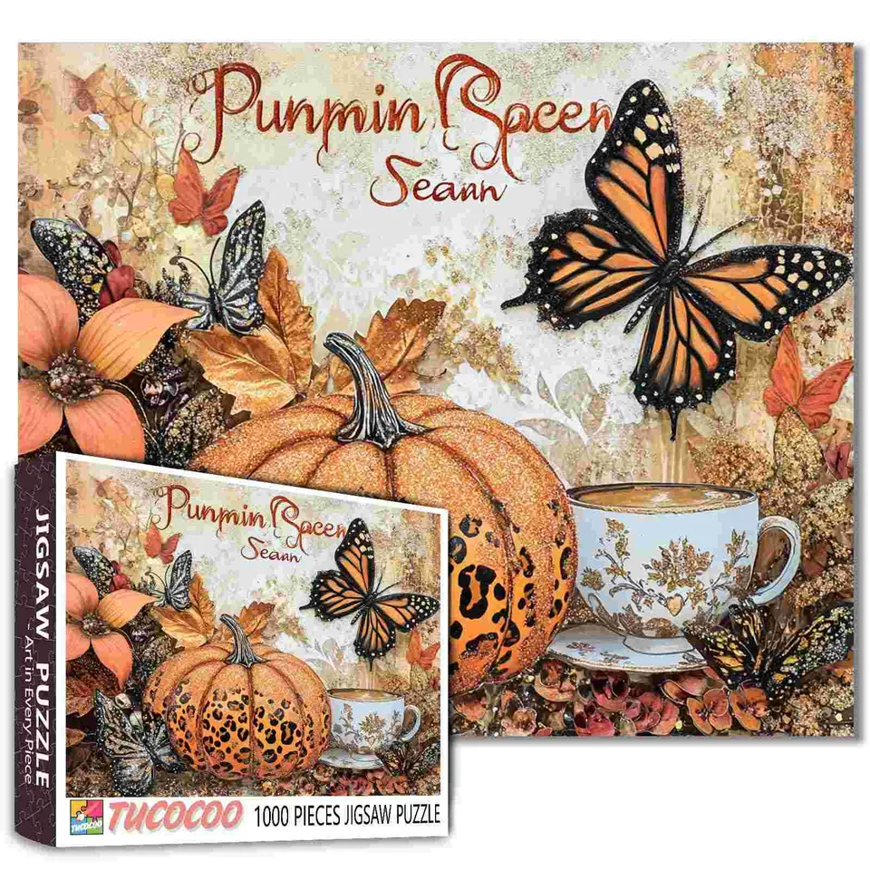 tucocoo-jigsaw-pumpkin-spice-puzzle-1000-teile-herbst image 1