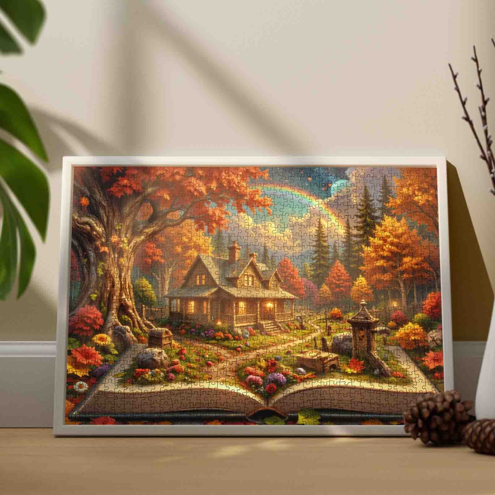 tucocoo-jigsaw-storybook-cottage-autumn-puzzle-1000-teile-herbst image 3