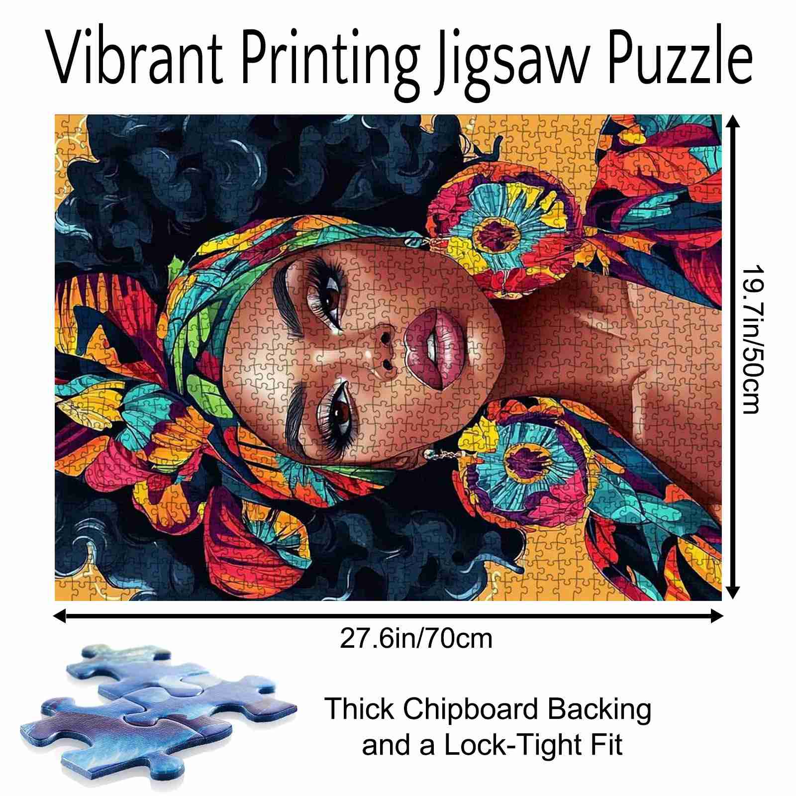 tucocoo-bold-beauty-in-vibrant-headwrap-puzzle-1000-teile-portrait image 5