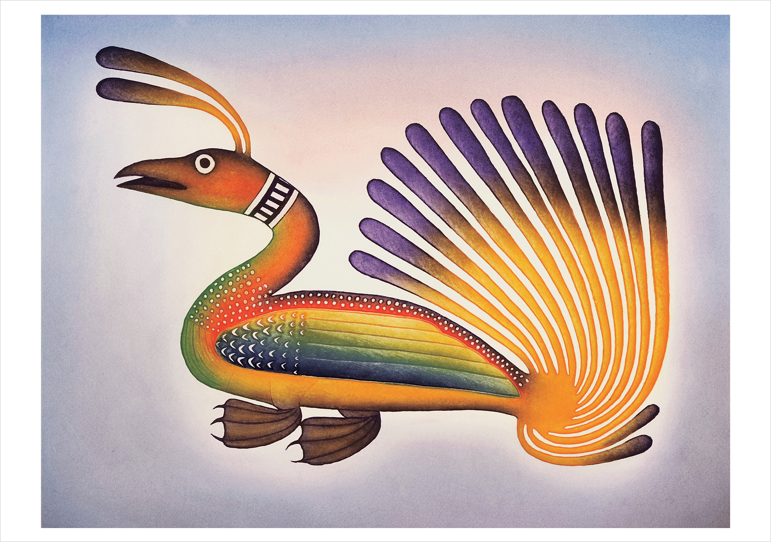 pomegranate-birds-of-cape-dorset-klappkarten-box-20-st-ck image 2