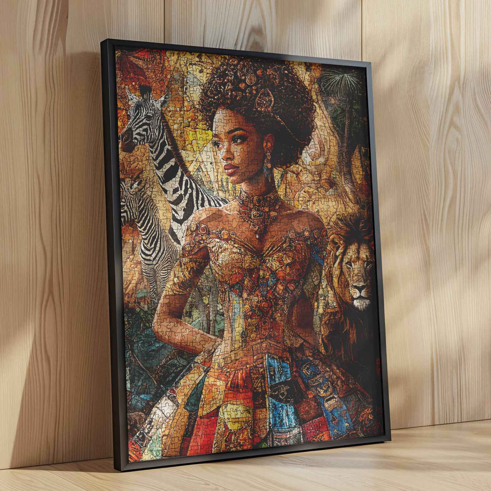 tucocoo-african-queen-wildlife-puzzle-1000-teile-l-we image 4
