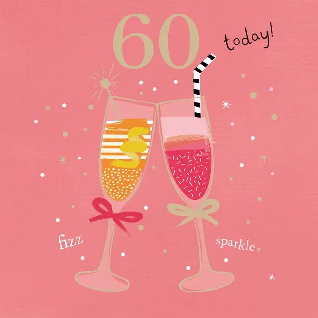 otter-house-celebration-fizz-geburtstagskarte-60-cocktail image 1