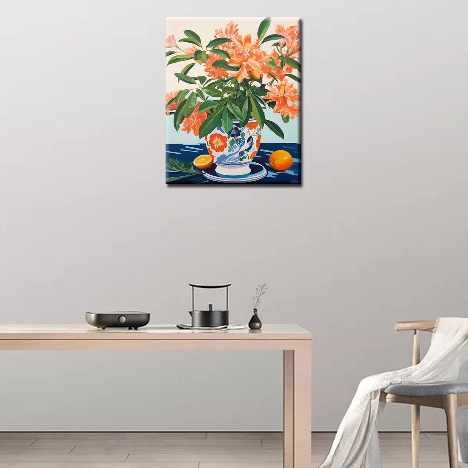 tucocoo-floral-bouquet-oranges-malen-nach-zahlen-40x50cm image 3