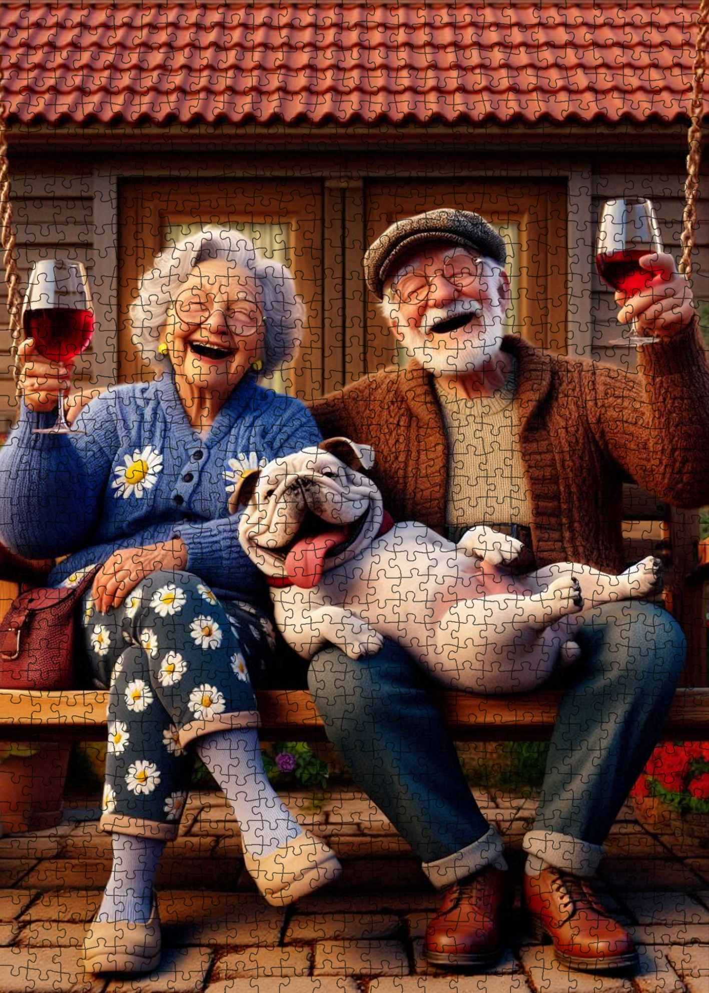 tucocoo-elderly-couple-dog-puzzle-1000-teile-senioren image 2
