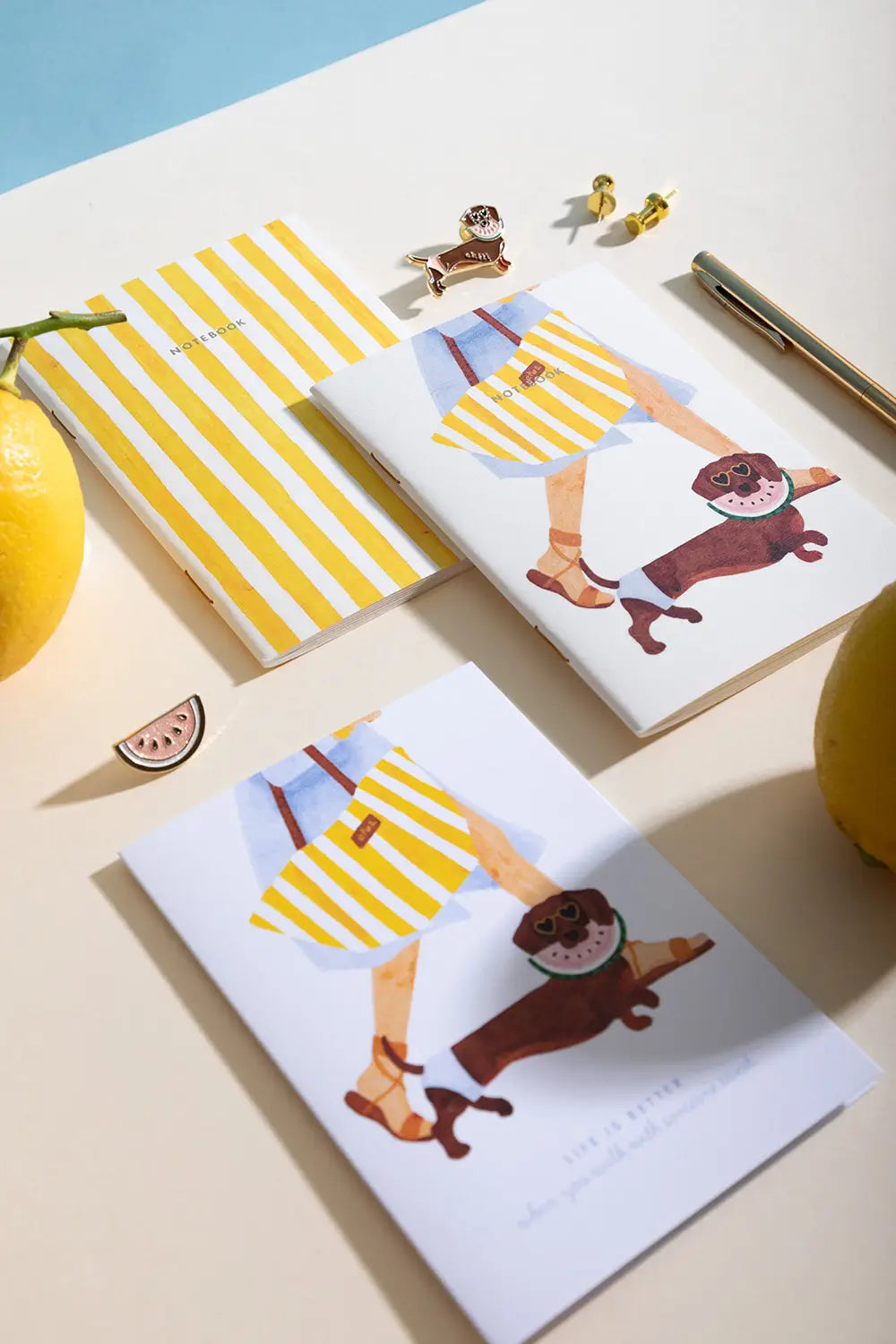 all-the-ways-to-say-summer-dachshund-gru-karte-a6-hund image 5