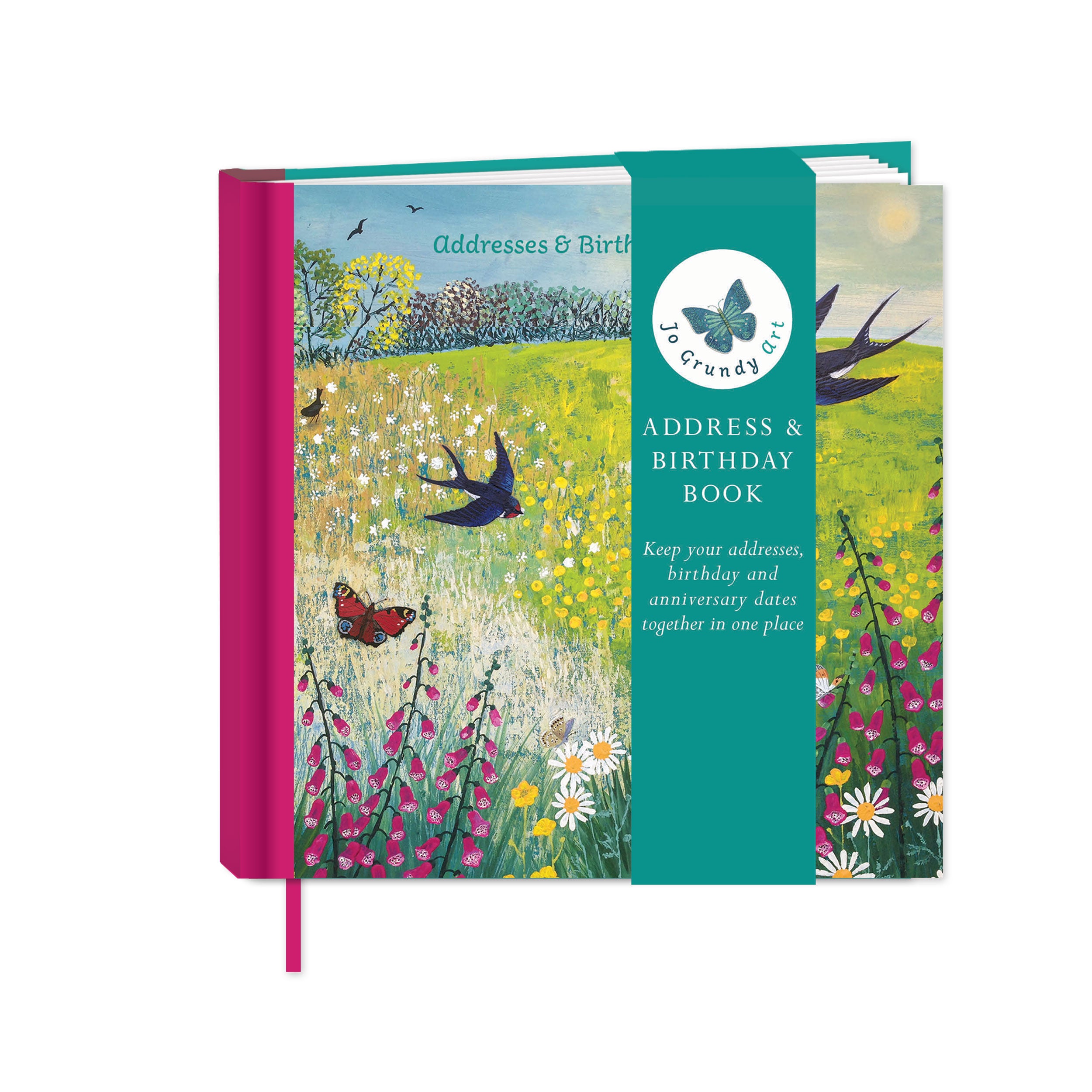 otter-house-jo-grundy-butterflies-swallows-adressbuch-schmetterlinge image 2