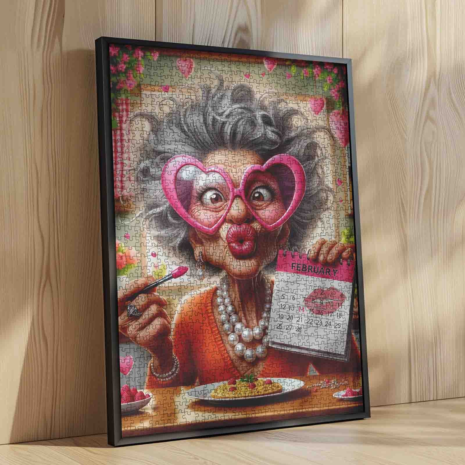 tucocoo-playful-february-love-granny-puzzle-1000-teile-lustig image 4