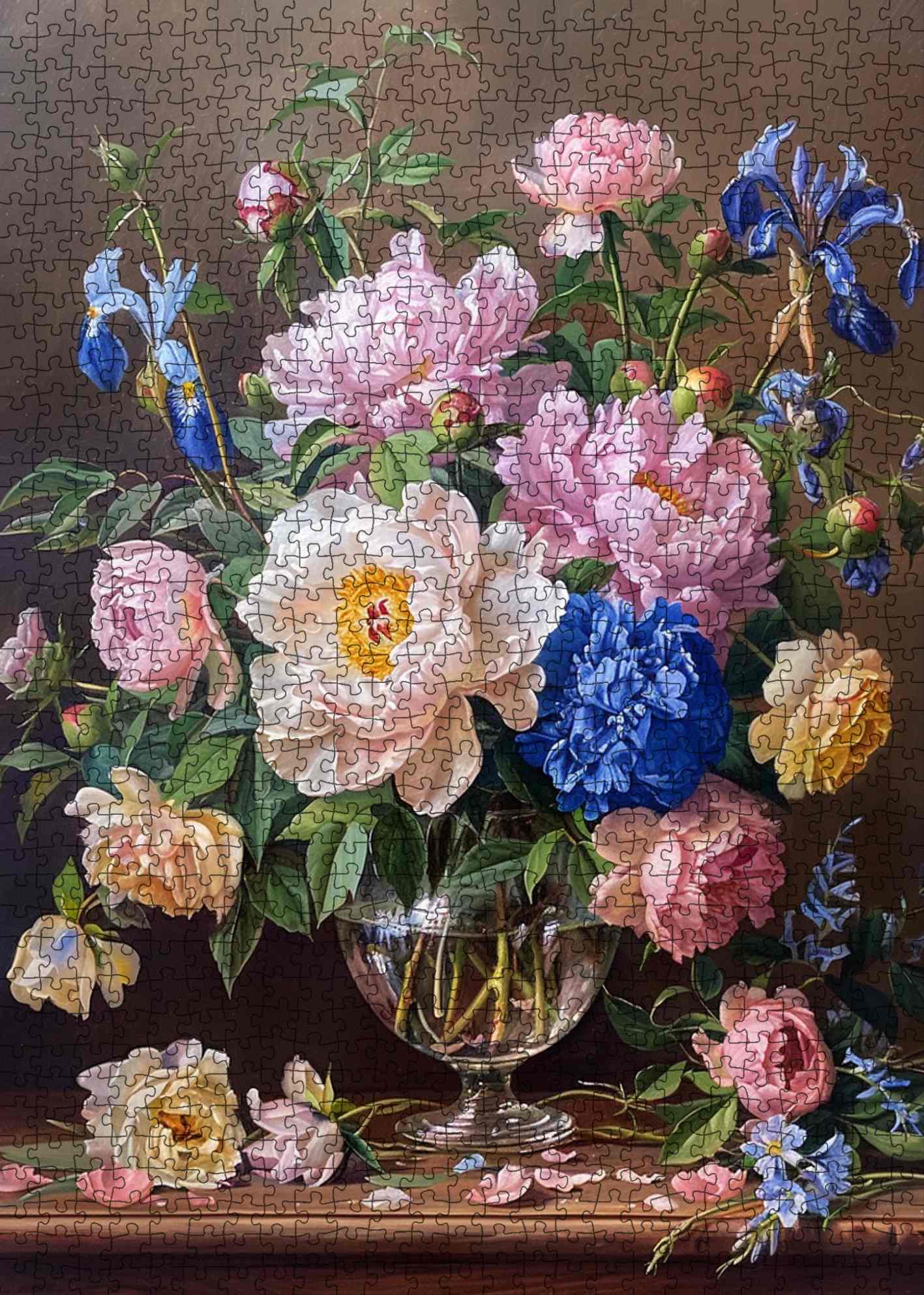tucocoo-elegant-peony-bouquet-puzzle-1000-teile-blumen image 2