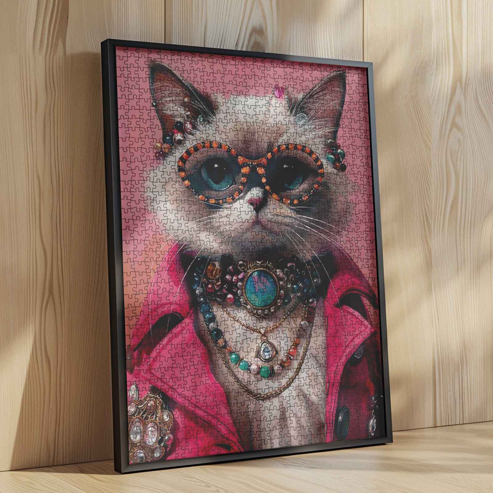tucocoo-fashionable-cat-puzzle-1000-teile-katze-sonnenbrille image 4