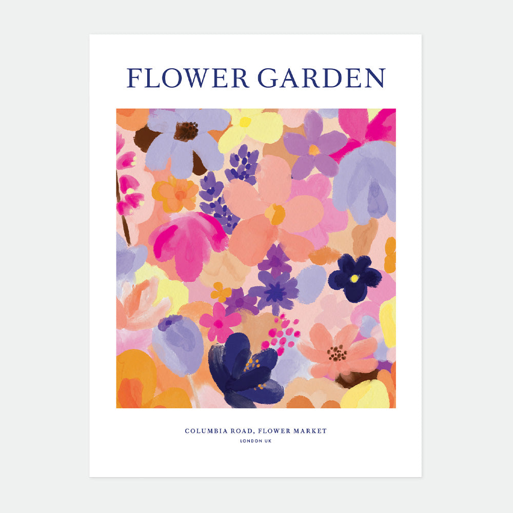 all-the-ways-to-say-flower-garden-poster-blumen-50x70 image 1