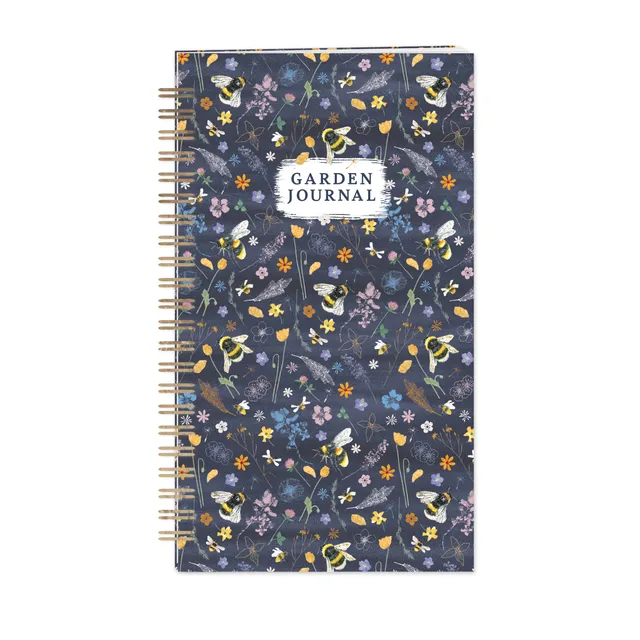 otter-house-rspb-garden-journal-bees-notizbuch-blumen image 1