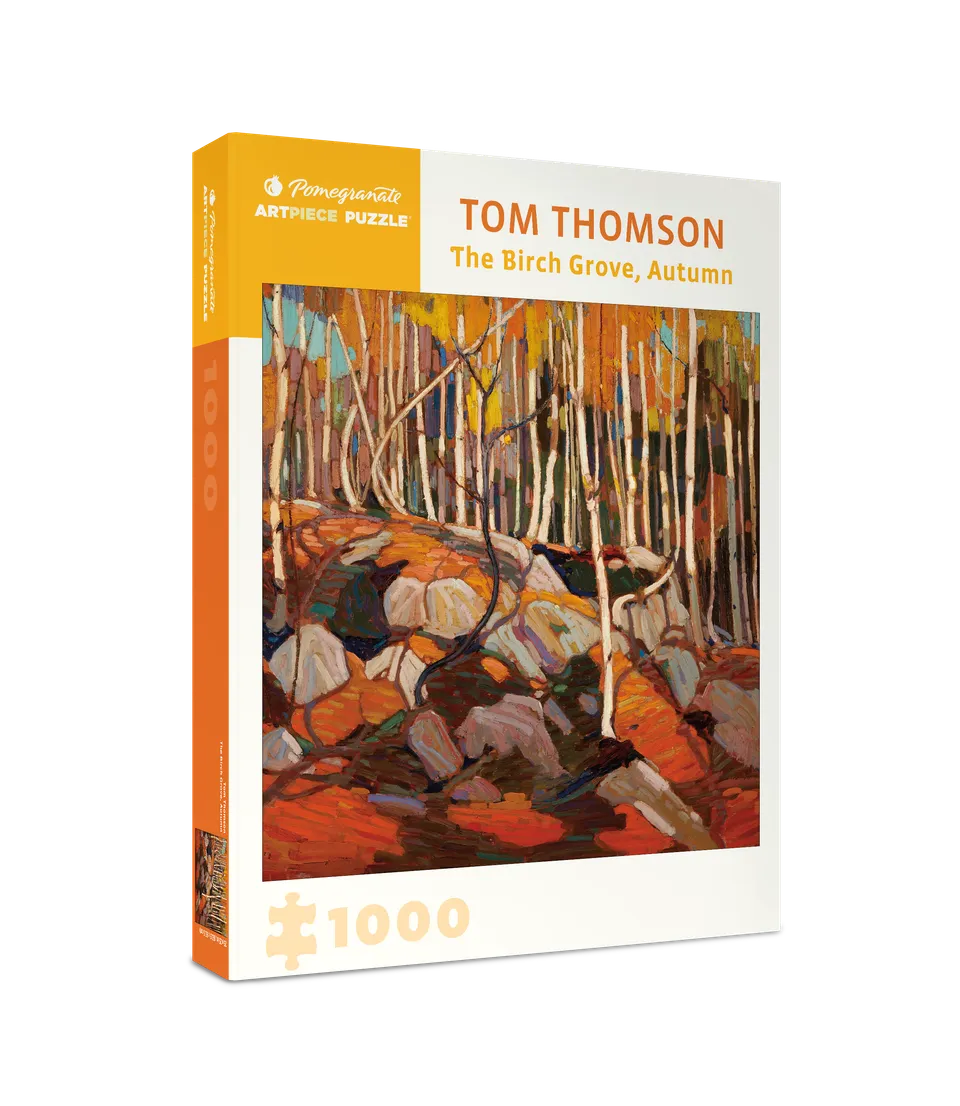 pomegranate-the-birch-grove-autumn-1000-teile-puzzle image 1