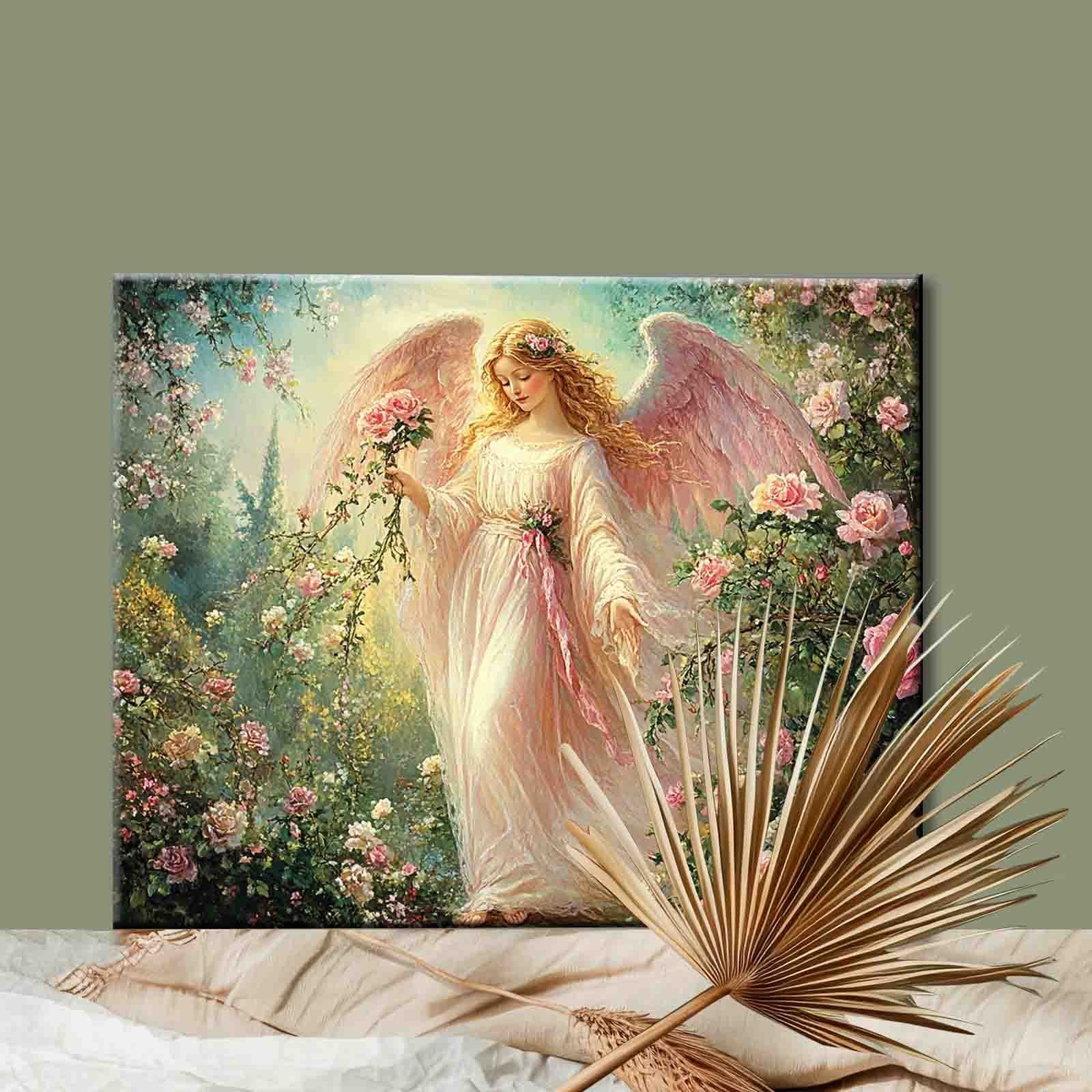 tucocoo-garden-angel-blessing-malen-nach-zahlen-40x50-engel image 2