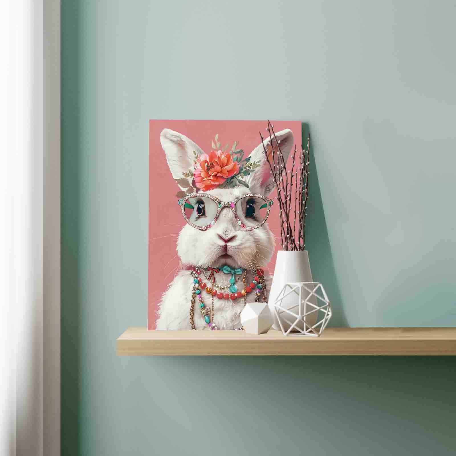 tucocoo-chic-bunny-portrait-malen-nach-zahlen-ohne-rahmen-40x50-cm image 3