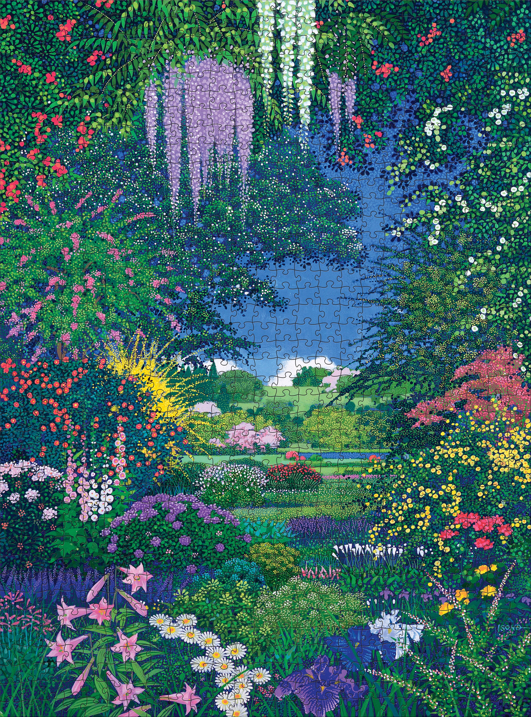 pomegranate-hiroo-isono-full-bloom-1000-teile-puzzle-blumen image 2