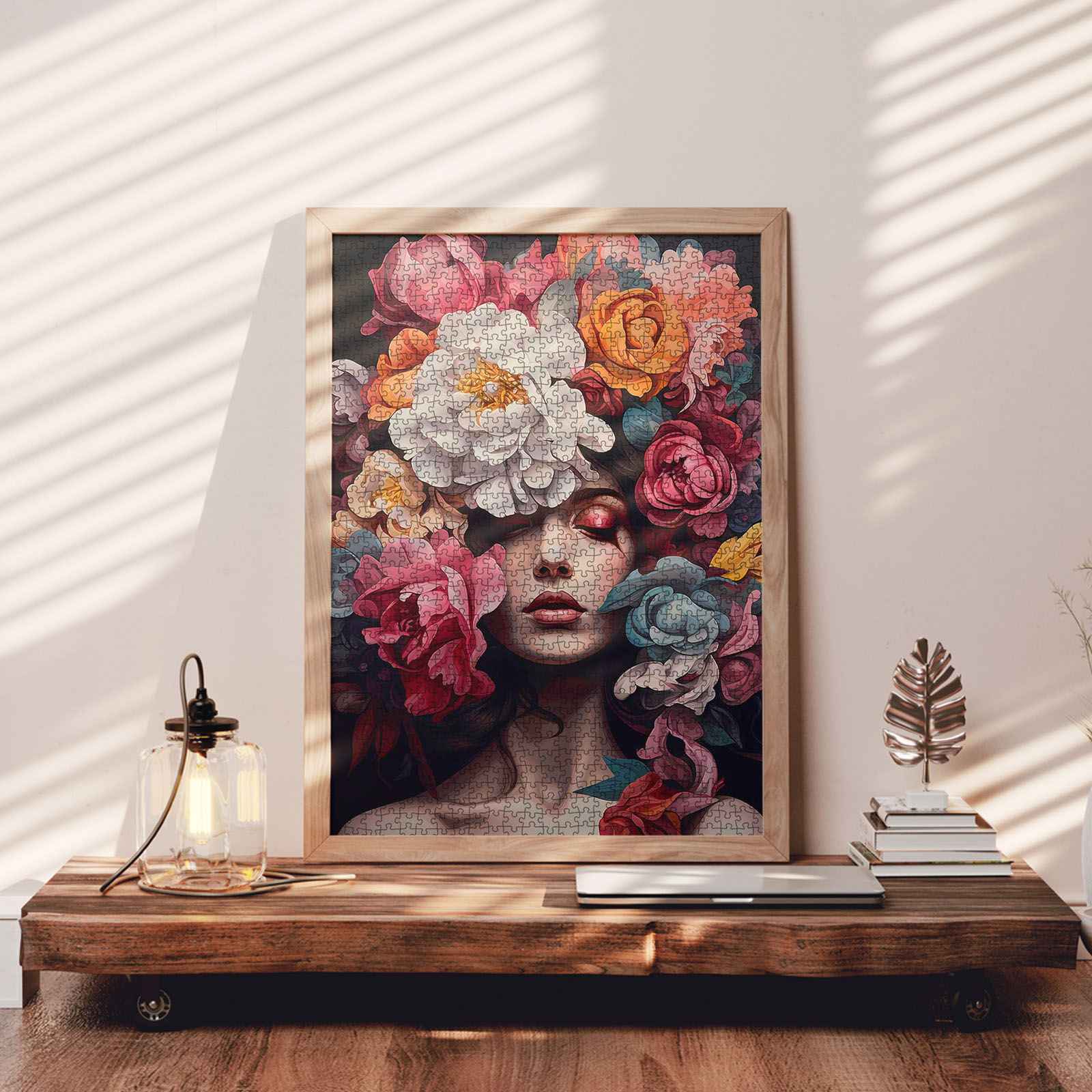 tucocoo-floral-elegance-puzzle-1000-teile-blumenfrau image 3
