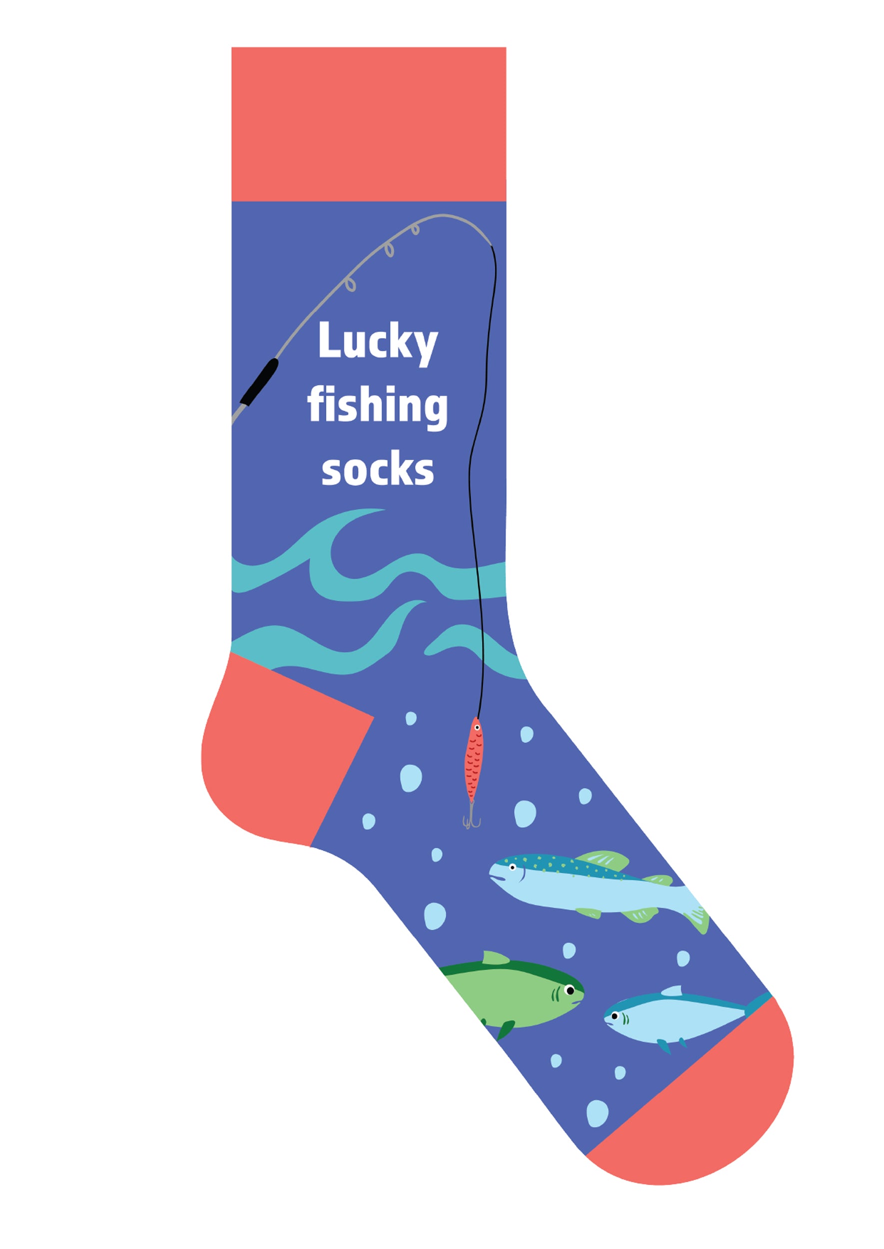 otter-house-socken-angeln-1-paar-geschenk-f-r-herren image 2