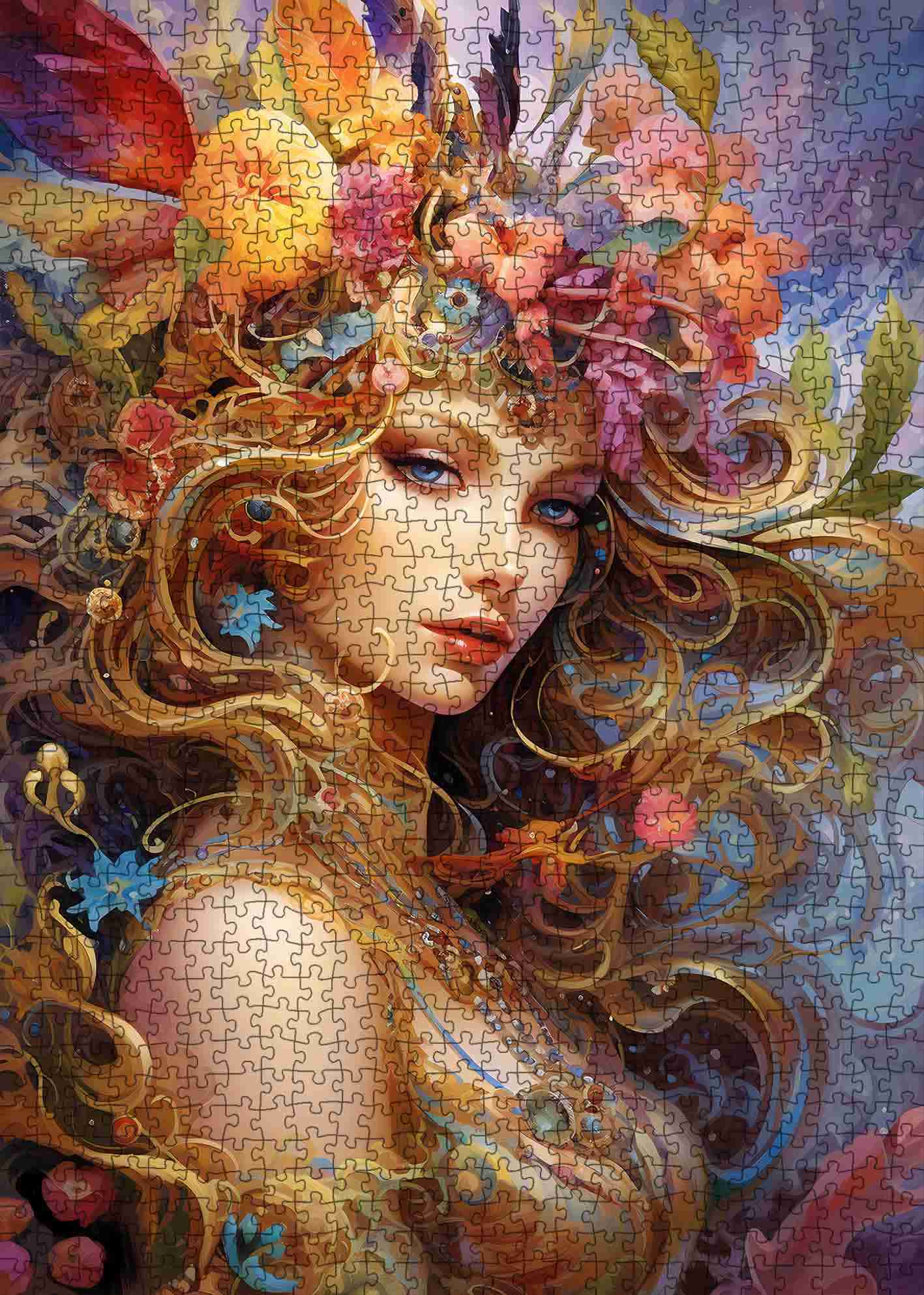 tucocoo-golden-fairy-puzzle-1000-teile-fee image 2