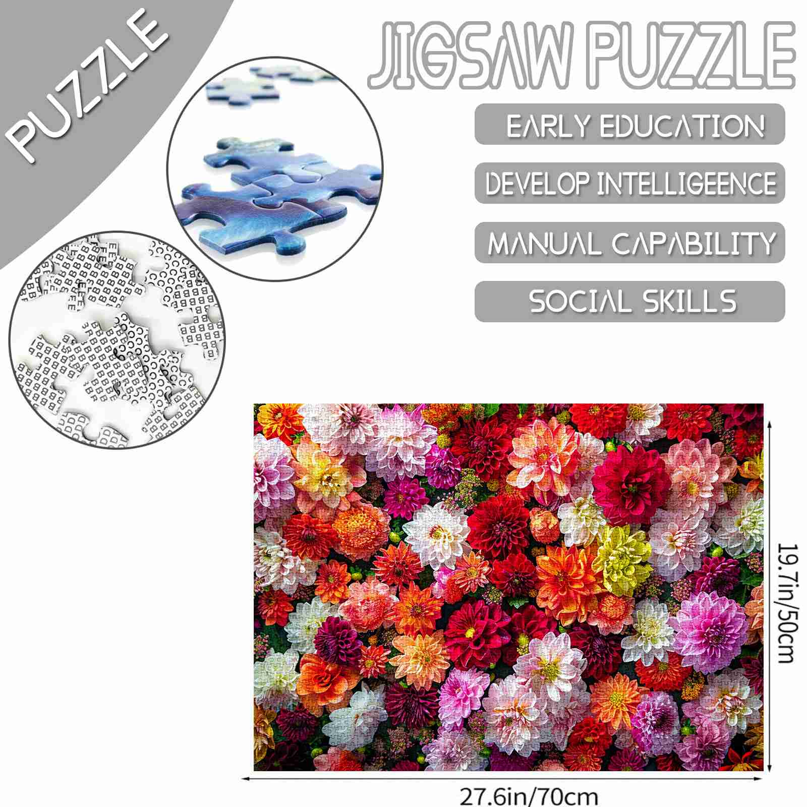 tucocoo-blooming-dahlia-puzzle-1000-teile-blumen image 4