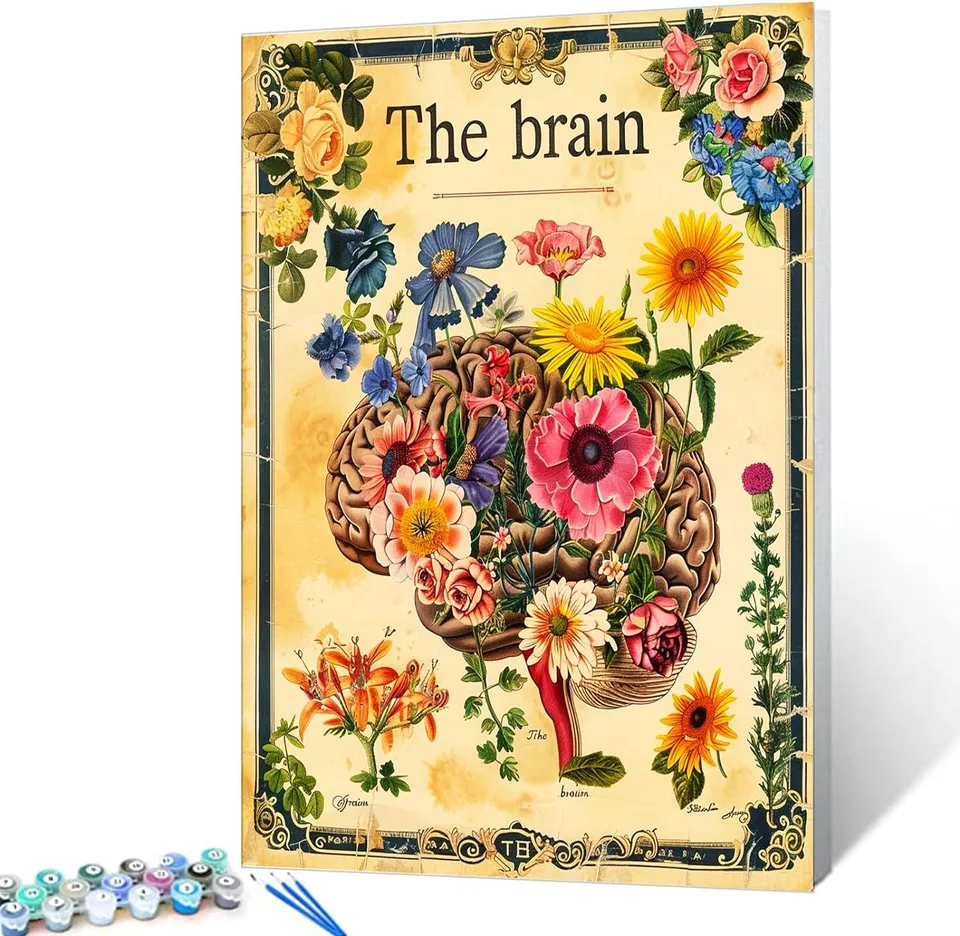 tucocoo-flowers-brain-malen-nach-zahlen-40x50cm-ohne-rahmen image 1