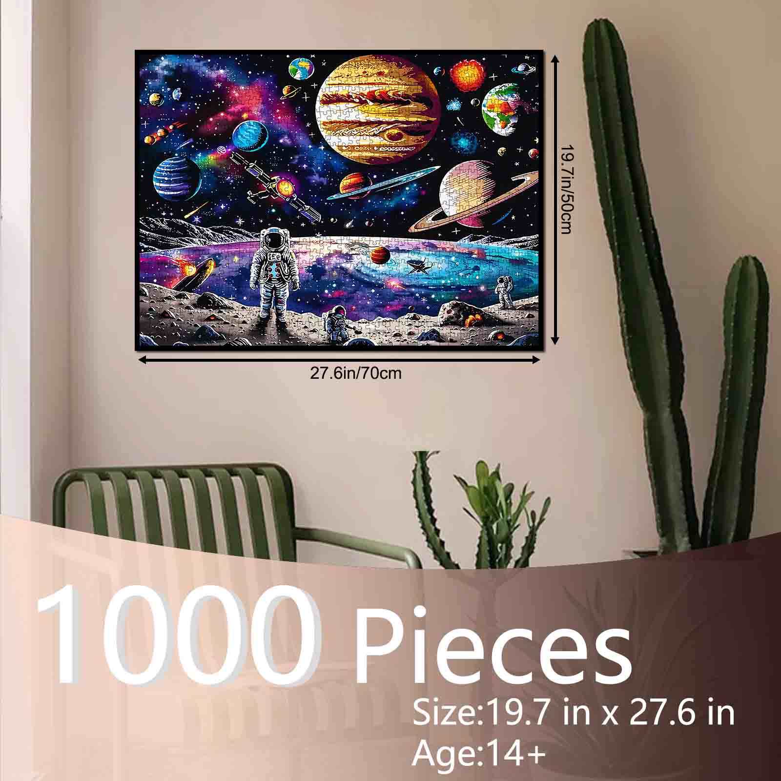 tucocoo-astronaut-colorful-stellar-craft-puzzle-1000-teile-mond image 5