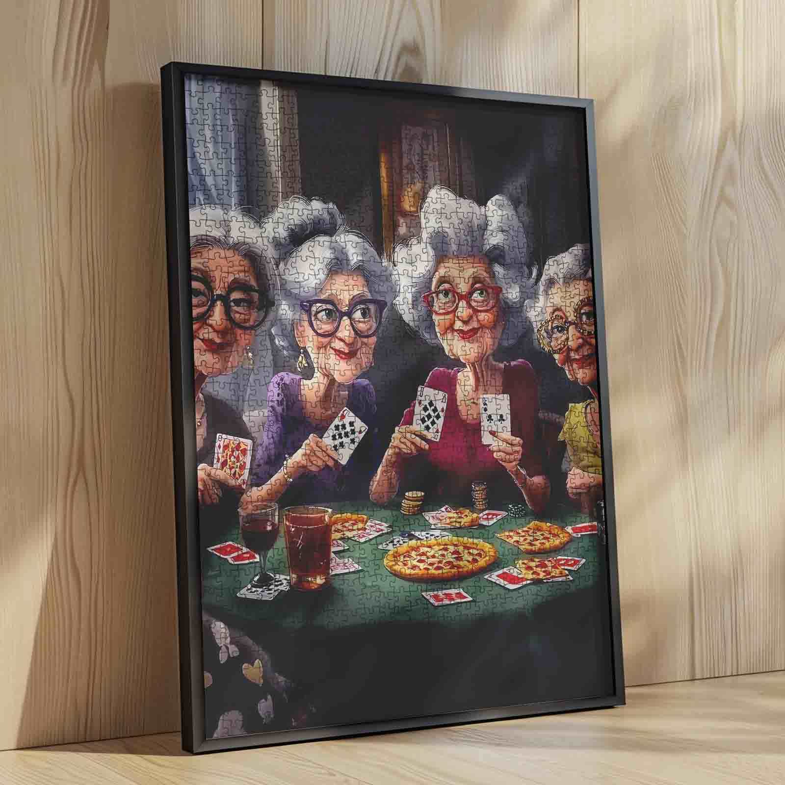 tucocoo-jigsaw-puzzles-puzzle-poker-night-grandmas-1000-teile image 4