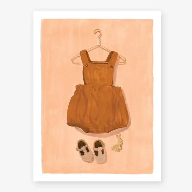 all-the-ways-to-say-overall-cognac-poster-kleid-29-7x39-7cm image 1
