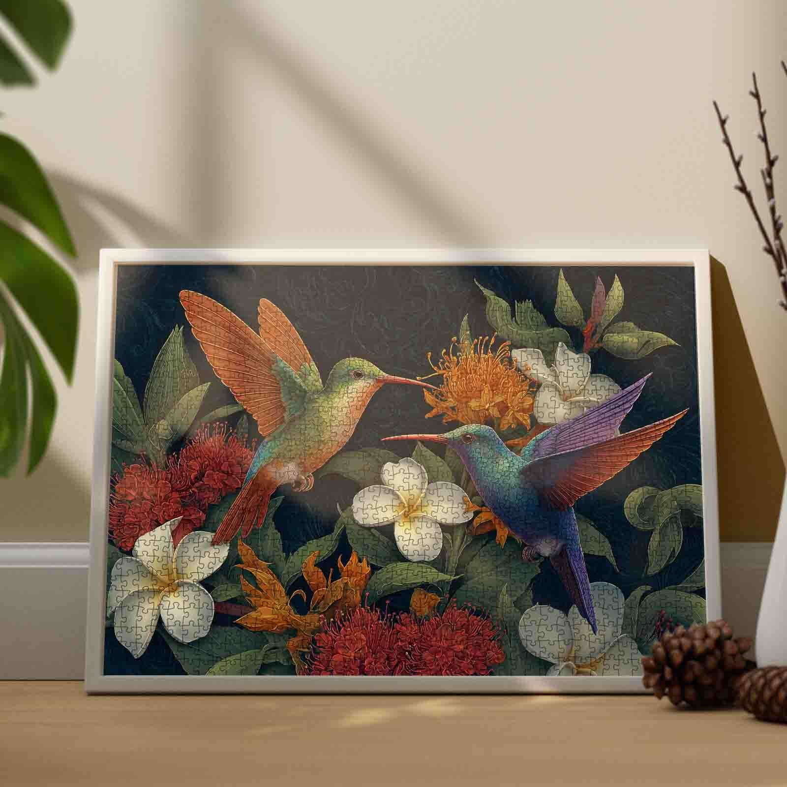 tucocoo-jigsaw-puzzles-tropical-hummingbirds-puzzle-1000-teile-tiere image 3