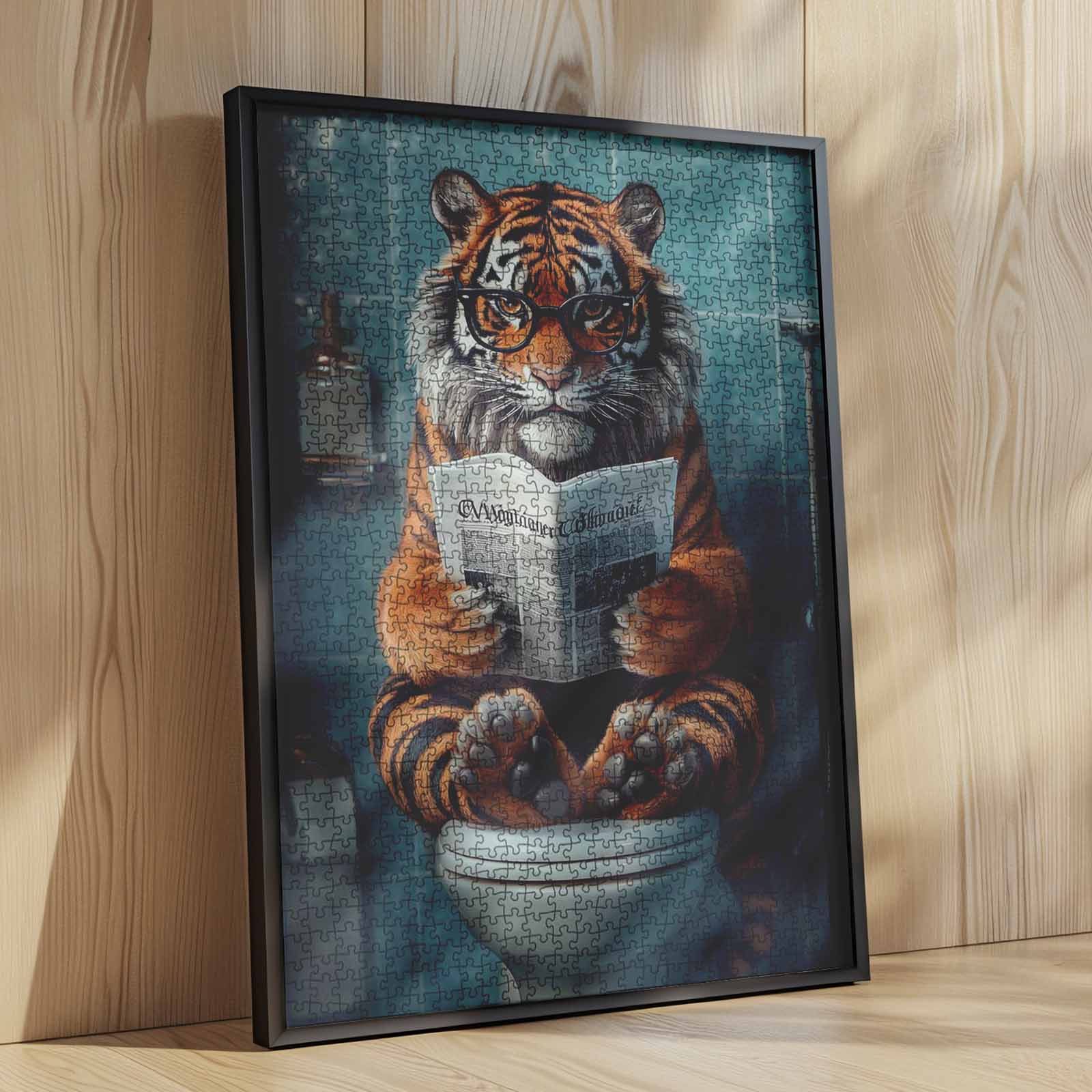 tucocoo-tiger-reading-on-toilet-puzzle-1000-teile-tiger image 4