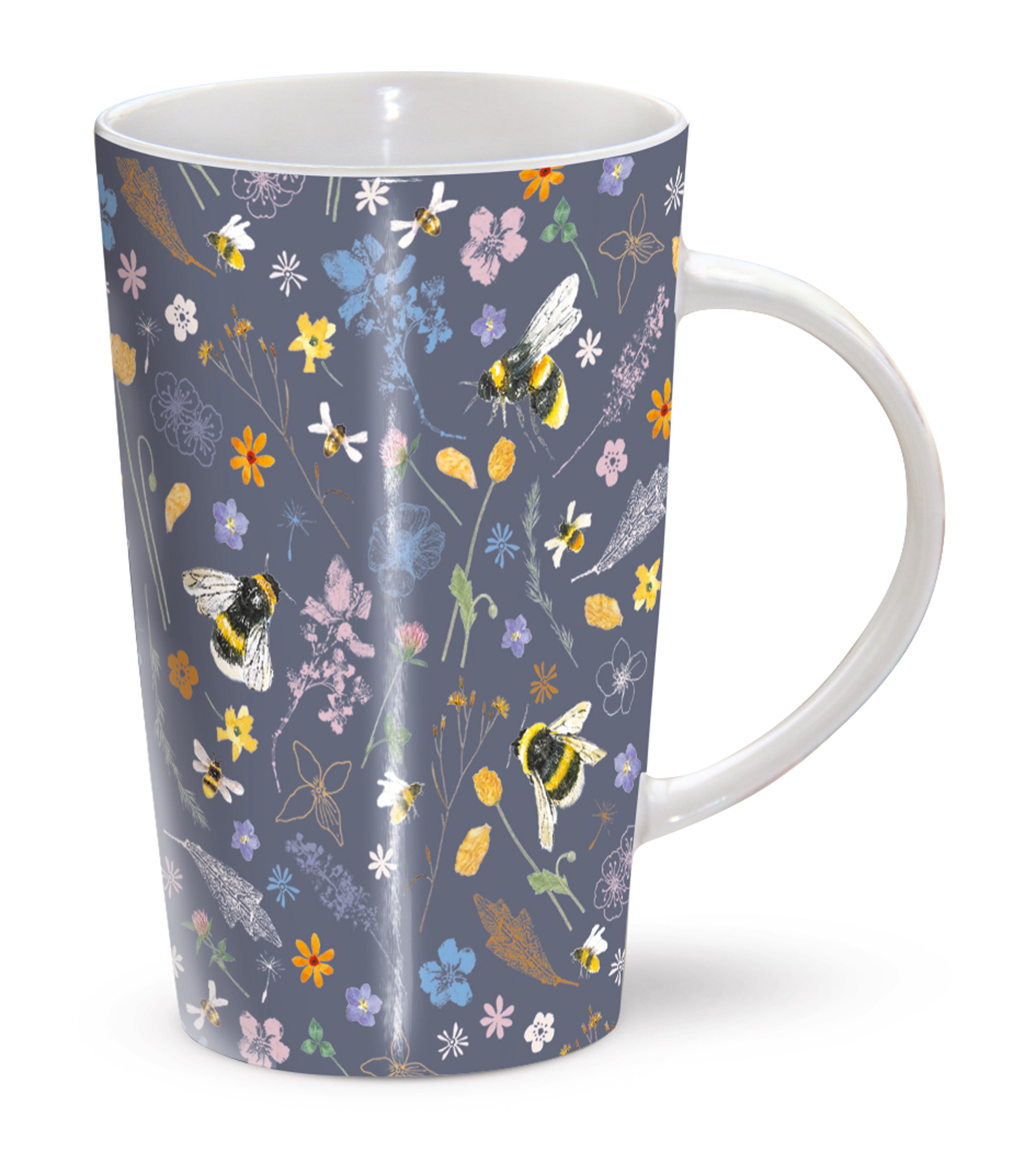 otter-house-beyond-hedgerow-bees-flowers-tasse-350ml image 1