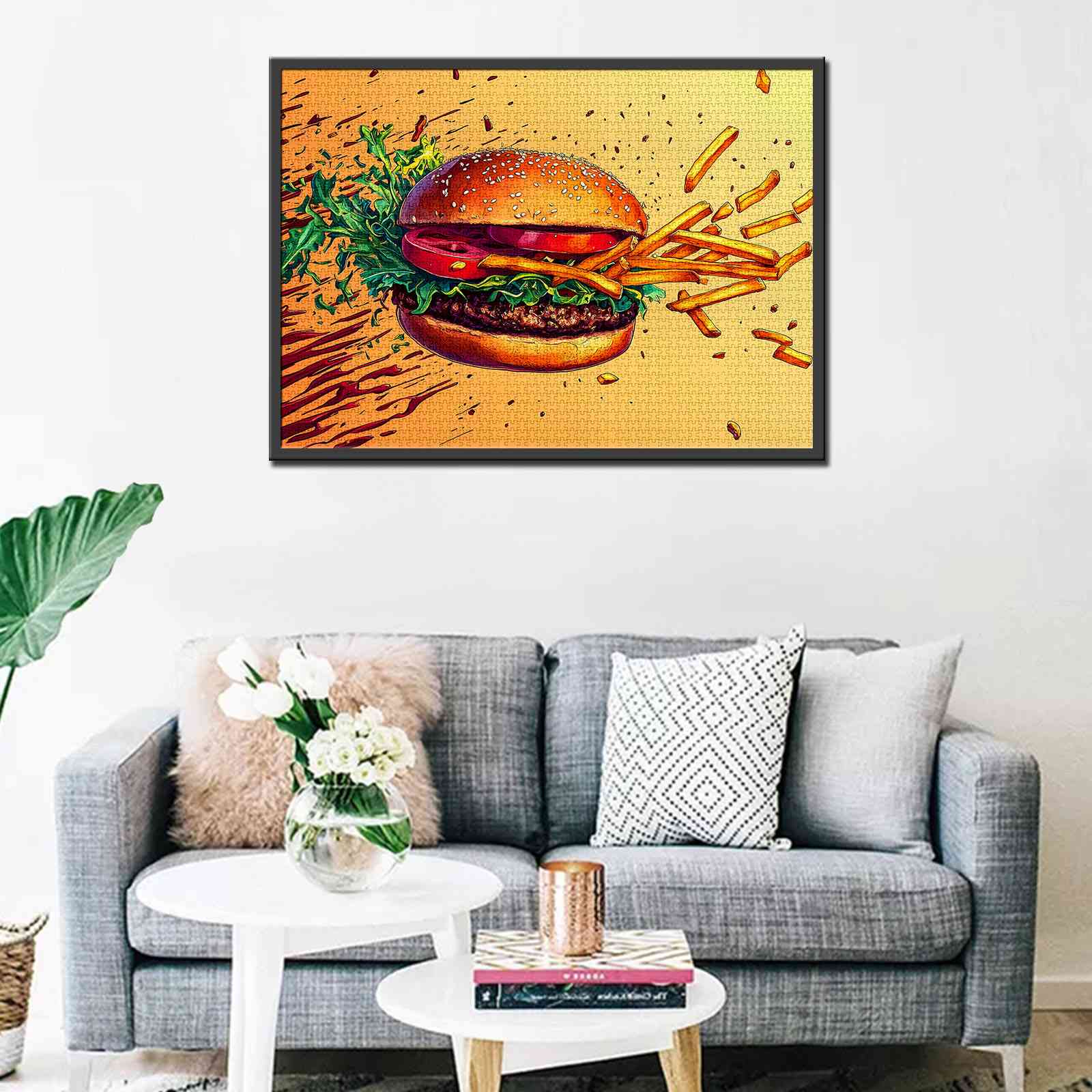 tucocoo-jigsaw-puzzles-burger-und-pommes-puzzle-1000-teile image 3
