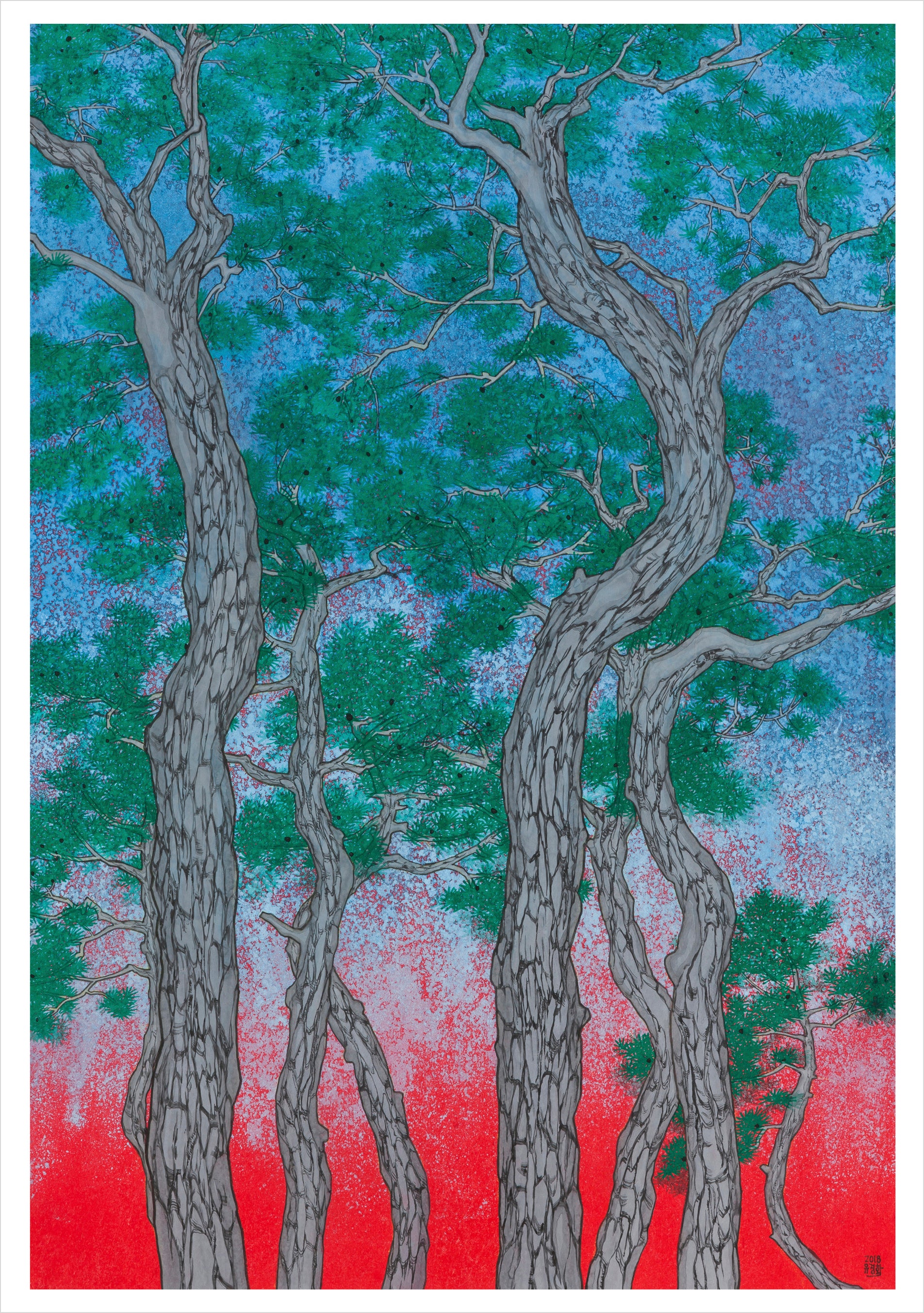pomegranate-sacred-grove-yu-klappkarten-set-20-b-ume image 4